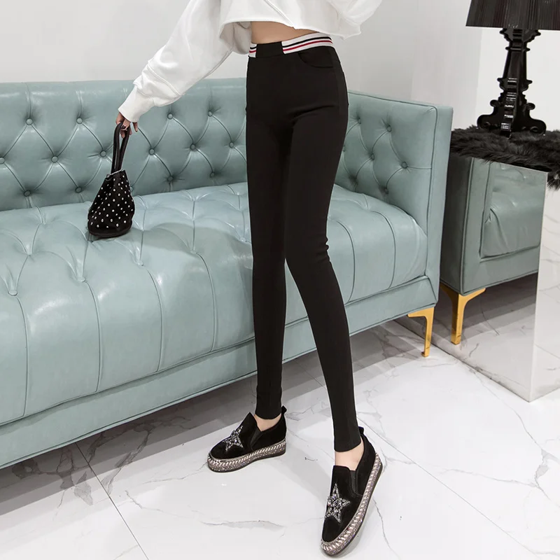 

Новинка 2021, весенне-осенняя верхняя одежда Real Shot с высокой талией, леггинсы