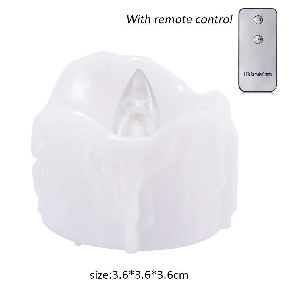 12 шт. светодиодный светильник для дома Свадебные украшения Батарея-приведенный в