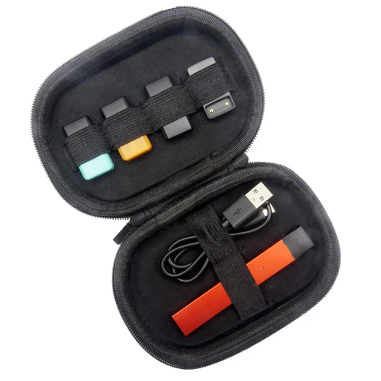Сумка для хранения JUUL Pods чехол на молнии защитный аксессуаров вейпа