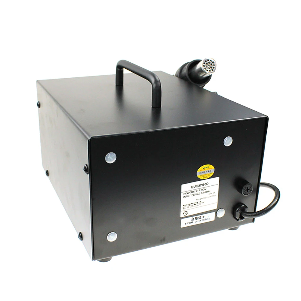 QUICK 990 Тепловая пушка станция для распайки с регулируемой температурой тепловая