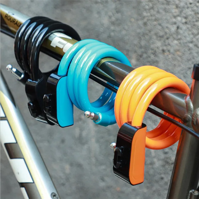

Fiets кабель с замком для улицы, антибликовый слот для горного велосипеда, новинка 2021