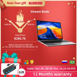 alldocube stream book 13 5 3k ips 8gb ram 128 512gb ssd notebook windows 10 laptop free global shipping
