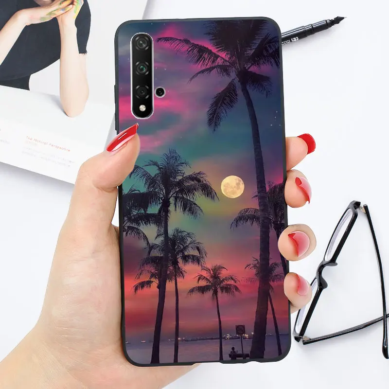 XX14 Для huawei Honor 10 Lite 20 20S 10i 20i Pro View 20 чехол-накладка глянцевый яркий мягкий силиконовый чехол для телефона - Цвет: XX14