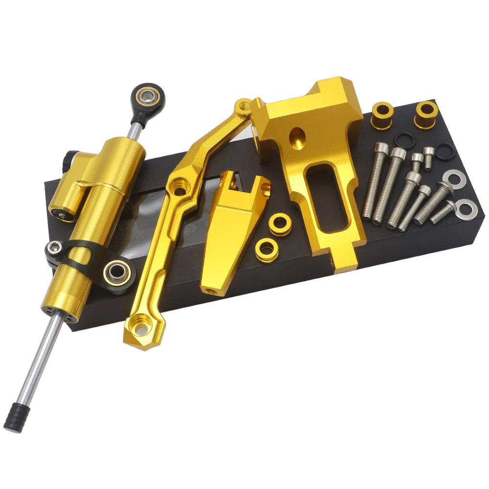 Алюминиевый Регулируемый стабилизатор рулевого демпфера для мотоцикла Yamaha MT-09 MT