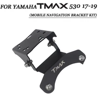 for yamaha tmax 530 t max 530 2017 2019windscren bracket mount smartphone gps holder