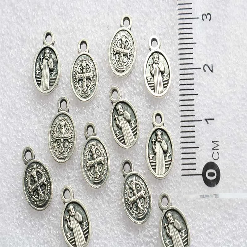 Религиозная Подвеска &quotИисус&quot маленький крестообразный амулет от San Benito|Шармы|