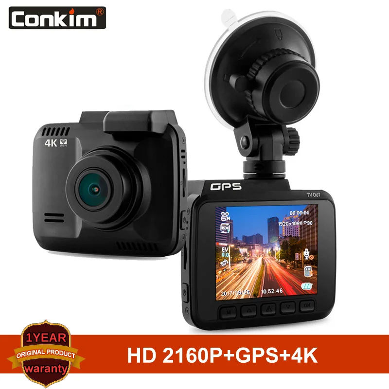 Видеорегистратор Conkim Novatek 96660 с Wi Fi Автомобильный регистратор углом обзора 150