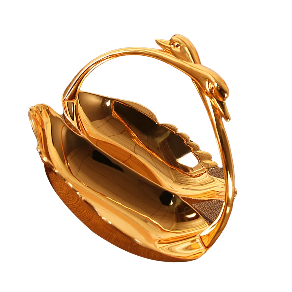 

1 шт., декоративная Роскошная тарелка для фруктов