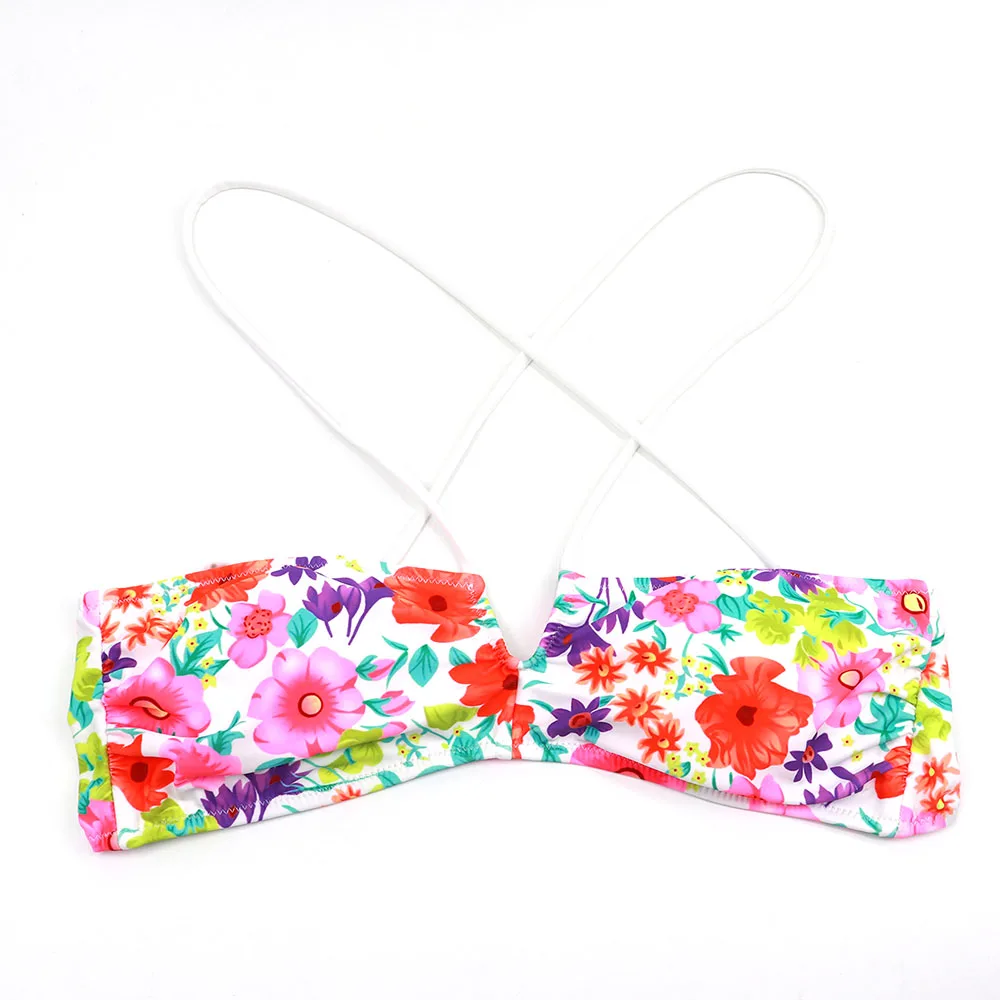 Купальник женский с принтом Топ бикини пляжная одежда купальный костюм в стиле