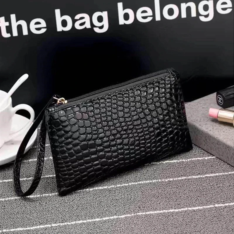 

PU Women's Clutch Bag Women's Handbag Wallet Shopping Change Pouch Female Evening Bags Key Phone Envelope Clutches Purse