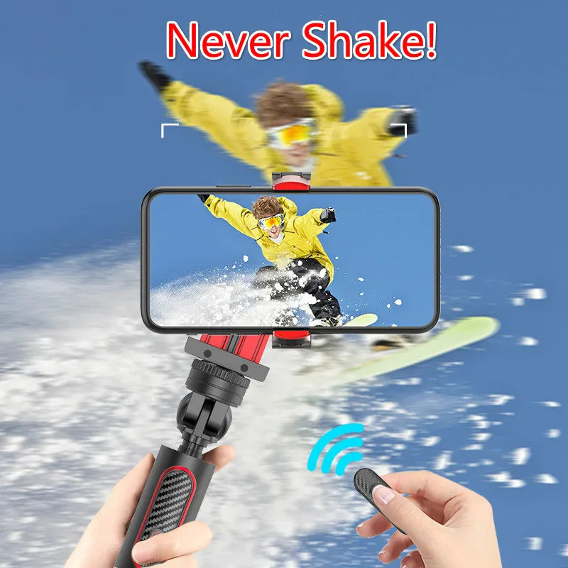 

Phone Stabilizer Selfie Stick Video Shooting Vlog Anti-shake Stable Tripod Live Broadcast Device Camera Motion Handheld PTZ
