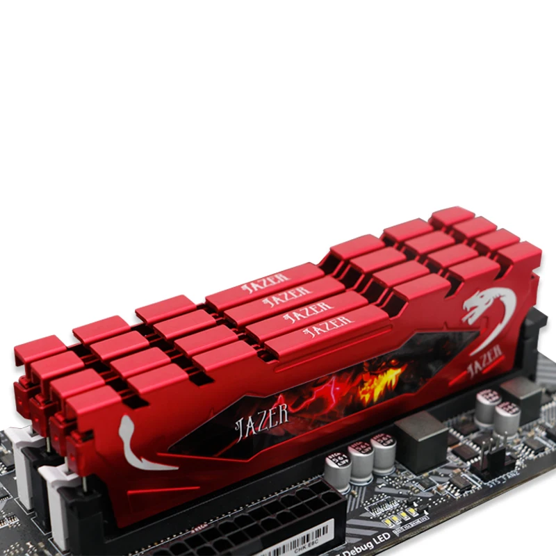

JAZER Memoria Ram Ddr4 Ram 16Gb 2400Mhz 2666Mhz Memory Computer Rams With Heatsink