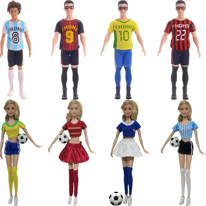 Doll Clothes Sports 3-Piece Set For Barbies&Ken Outdoor Sports Suits Sportswear And Football For Our Next Generation emily davis fundraising and the next generation tools for engaging the next generation of philanthropists