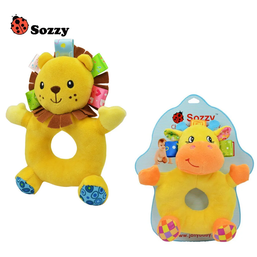 1 шт. Sozzy многофункциональные Детские Колокольчик в виде животных Круглые товар