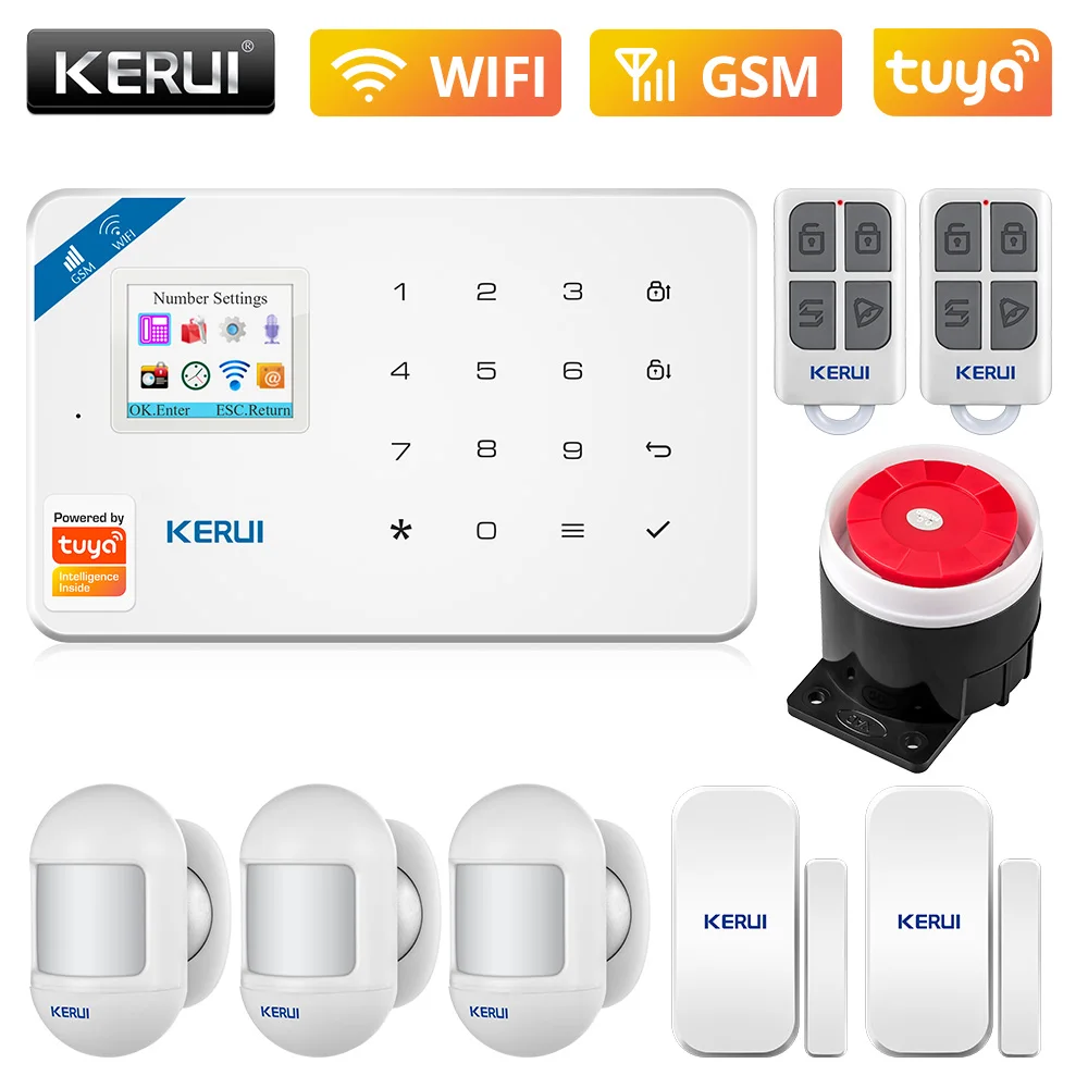 

Беспроводная охранная сигнализация KERUI W181