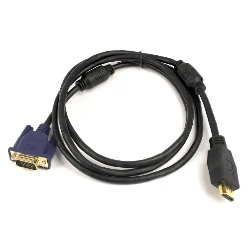 1 8 метров 6FT адаптер штыревой HDMI на VGA HD-15 Мужской кабель | Электроника