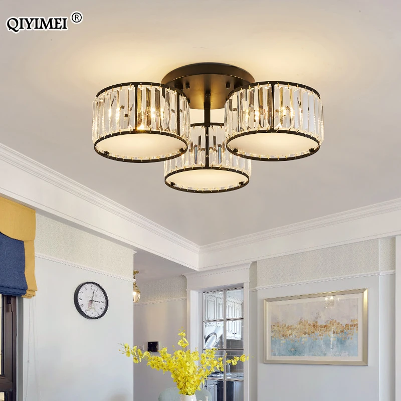 Современный светодиодный светильник люстра в скандинавском стиле для гостиной