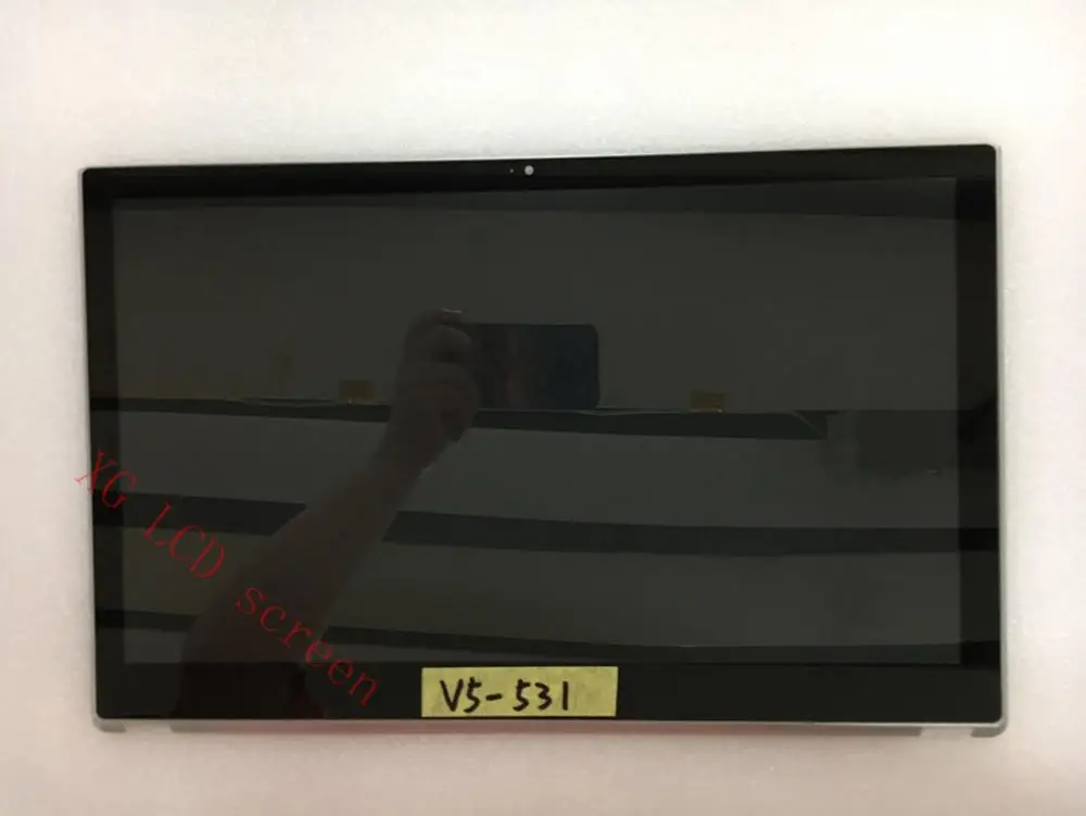 V5-571 15 6 ''ЖК-дисплей для Acer Aspire V5-531 V5-531P V5-571PG ЖК-дисплей в сборе с рамкой