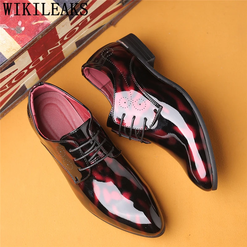 Свадебные туфли мужские офисные Мужские Модные Туфли оксфорды для мужчин