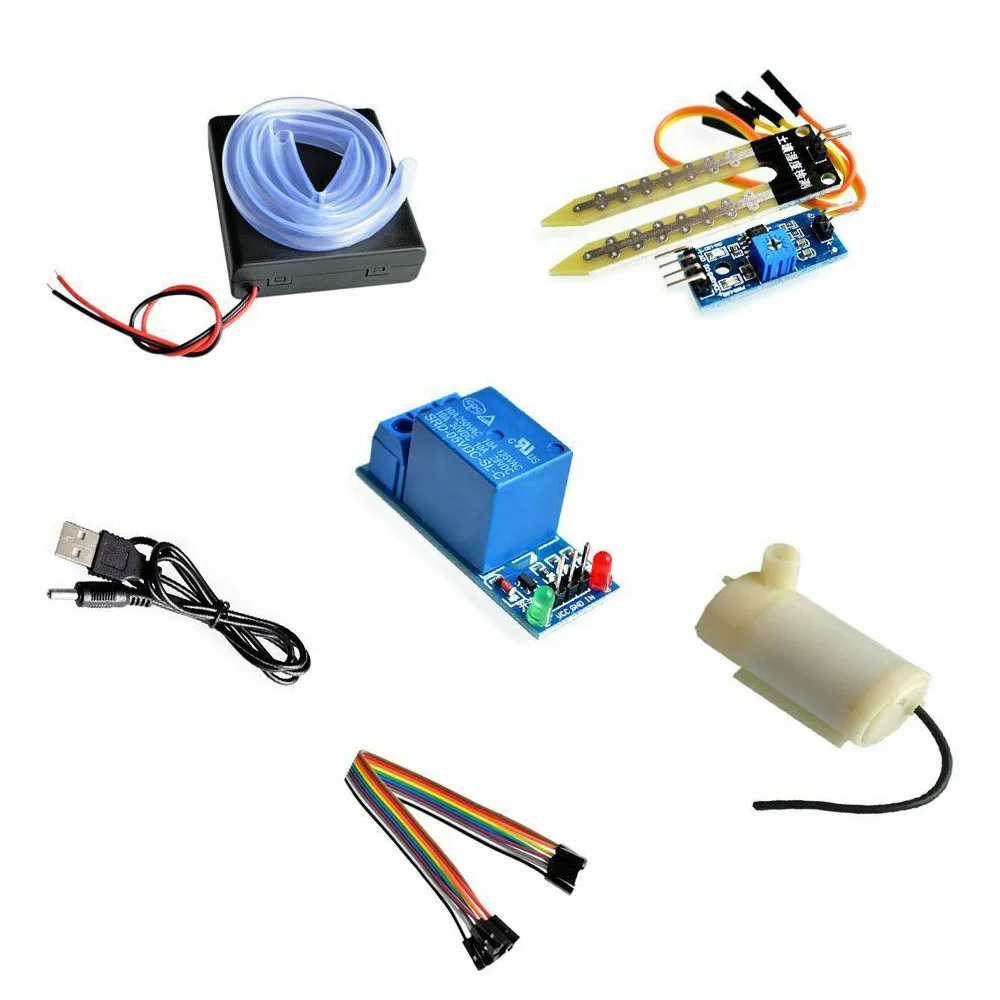

Irrigation Module DIY Kit Set Soil Moisture Detection Automatic Watering Pumping Durable And High Quality