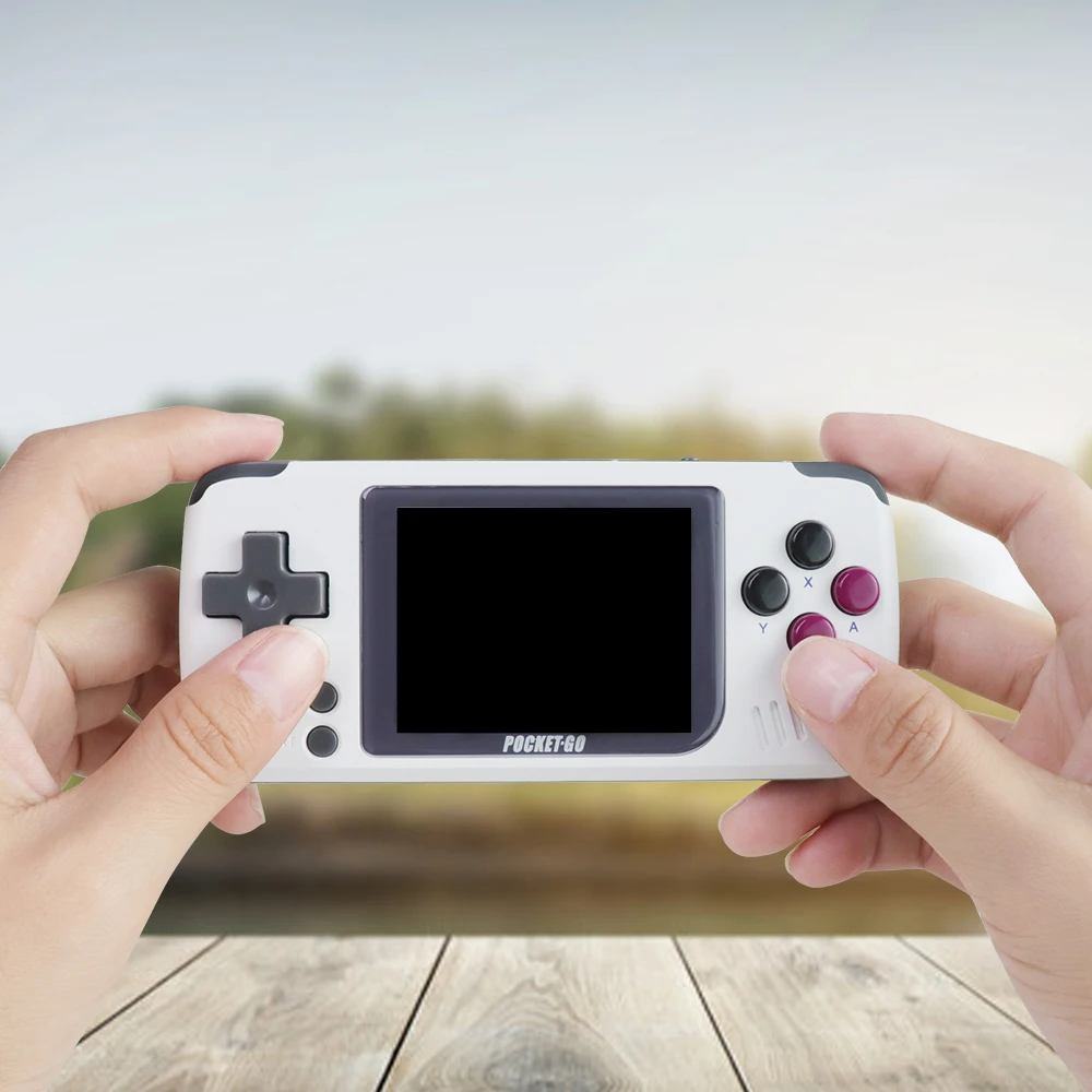 2.4 inch PocketGo Handheld Game Console 32G IPS Screen Retro player Classic NES/GB/GBC/PS1 Miyoo Gaming Players Consoles | Электроника