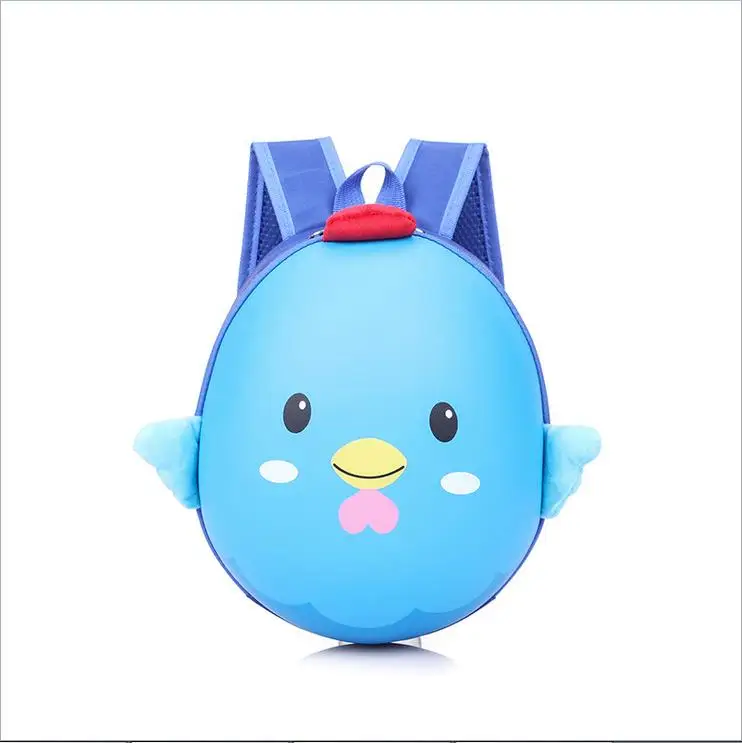 Классный рюкзак с изображением животных яичницы детский школьный мини для