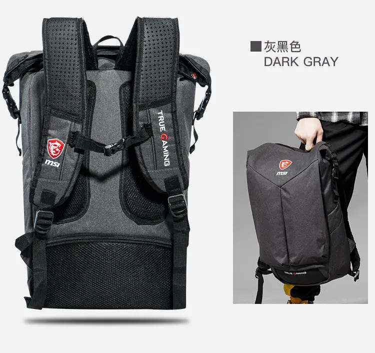 2020 лучший оригинальный рюкзак для ноутбука 1:1 подходит MSI GE/GL/GP/GS/PE 15 6 дюймов смарт