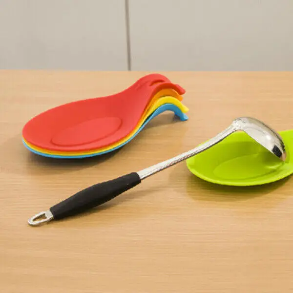 New 2020 Silicone Mat Multi Kitchen Tools Insulation Placemat Heat Resistant Put A Spoon Accessories Random Color | Дом и сад