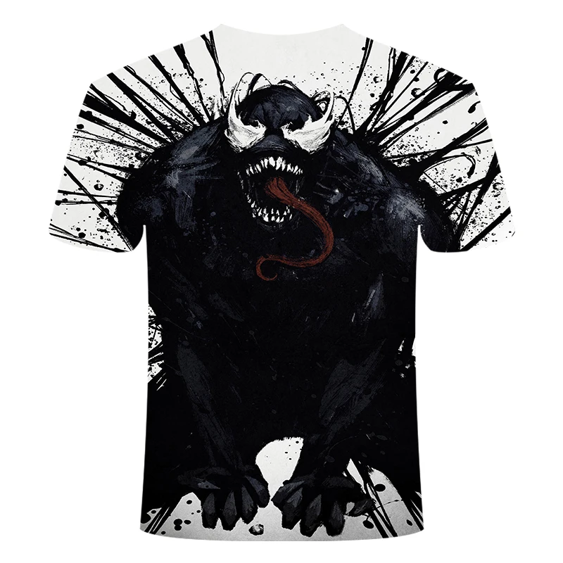 New Men/women T Shirts Venom Compression Shirt 3D Printed Summer Short Sleeve avenger sweatshirt gym hiphop large size 6XL