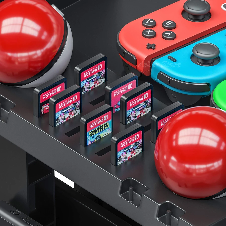 Консольный переключатель nintendo& Pokeball& игровой диск& контроллер& tv док-станция кронштейн для хранения держатель башня для nintendo переключатель аксессуары