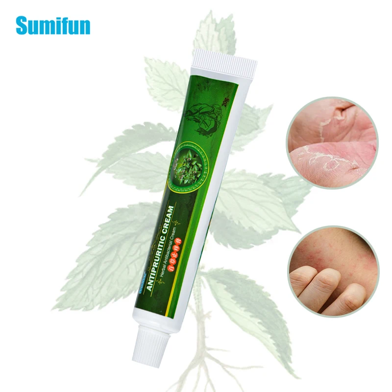 

1Pcs Sumifun Anti-itch Ointment 100% Chinese Traditional Herbal Medical Plaster Diaper Rash Psoriasis Cream P1099