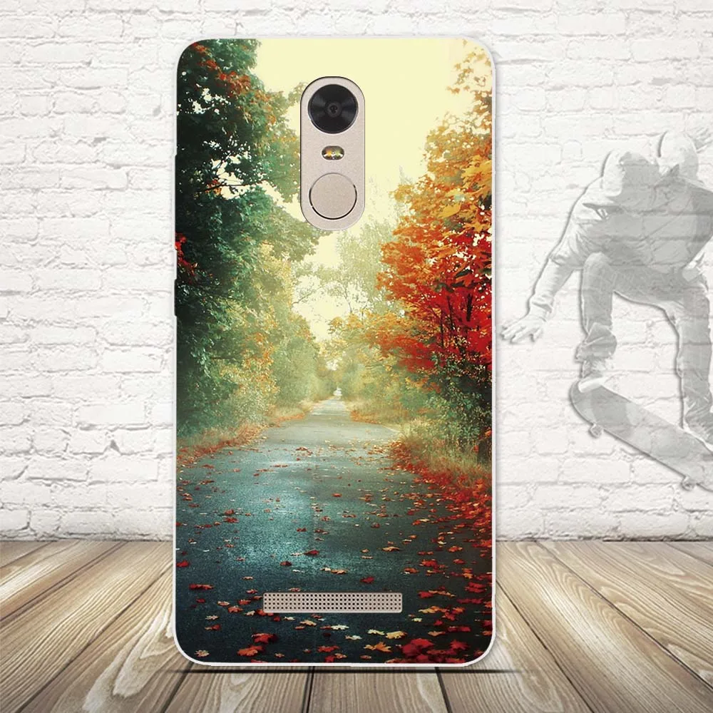 Мягкий силиконовый чехол с 3d-рисунком защитный для сотового телефона Xiaomi Redmi Note 3