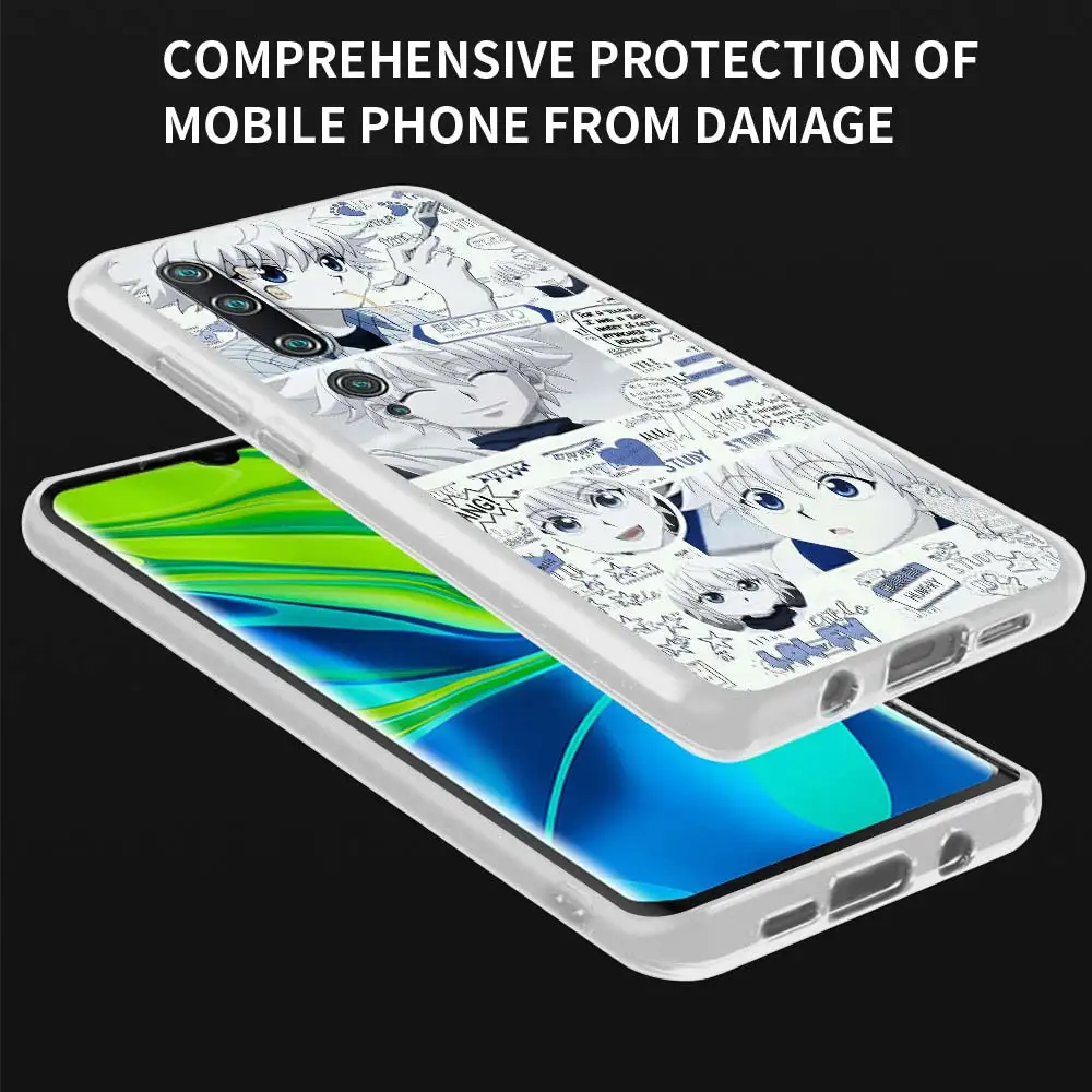 

Silicone Case Coque For Xiaomi Mi 11 Poco X3 NFC F2 Pro M3 M2 9T 10T Note 10 Lite 5G 8 9 Hunter X Hunter HXH Anime Cover Fundas