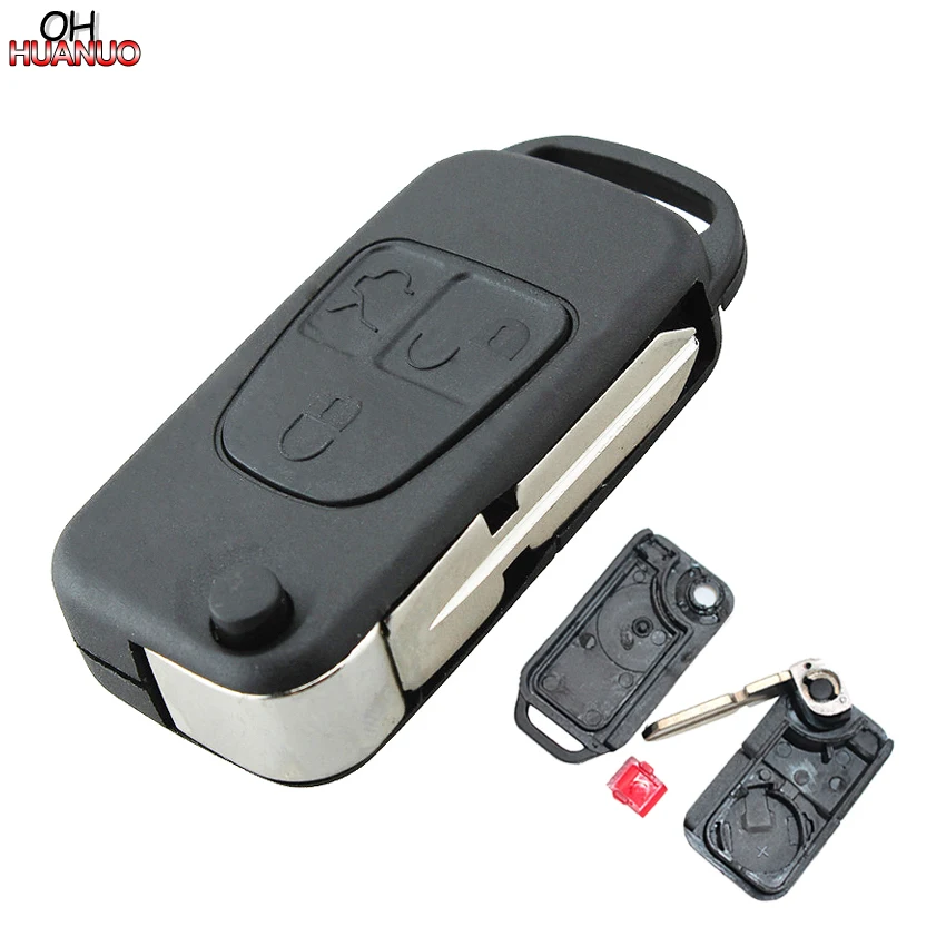 Чехол для ключа-пульта HU39 складной чехол с тремя кнопками необработанным лезвием