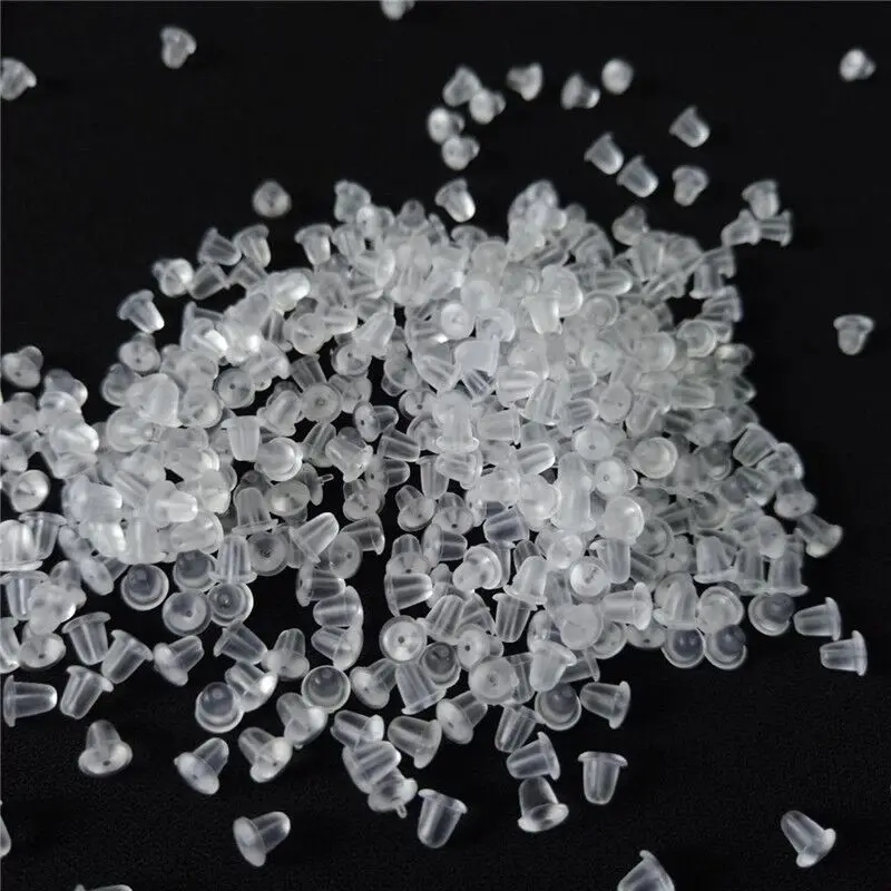 50 шт. силиконовые заглушки для сережек | Украшения и аксессуары