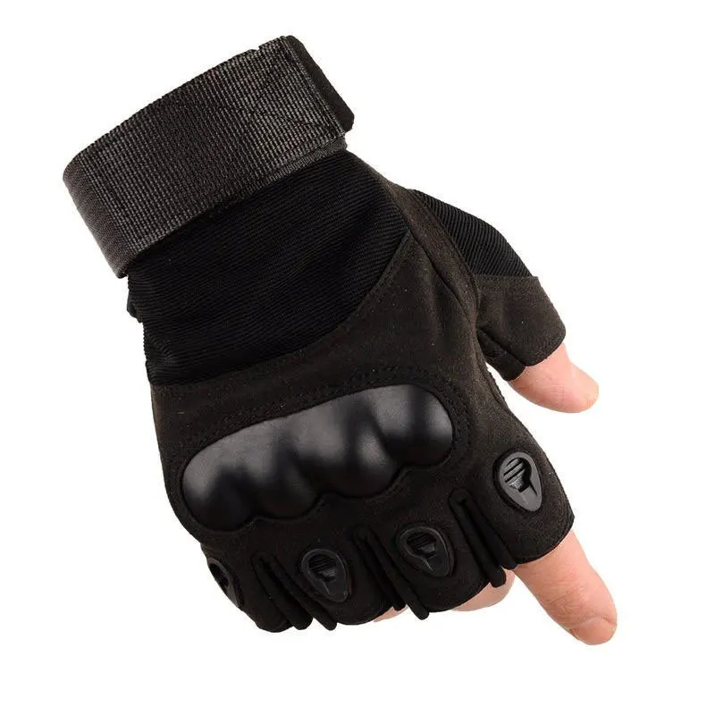 Outdoor Tactical Non-slip Gloves, Half-finger Gloves are Suitable For Police, Military Security, Riding and Rock Climbing