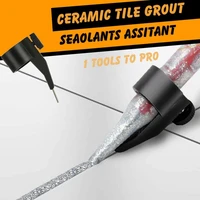 multifunctional plastic floor tile grout sealants assistant glue nozzle fixed locator auxiliary construction home repair tool