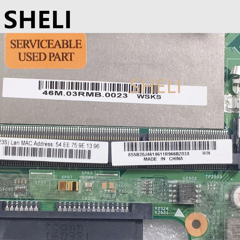 SHELI для Lenovo S41-75 материнская плата ноутбука A10-8700 2GB LT415 14235-1 448.03N04.0011 протестирована