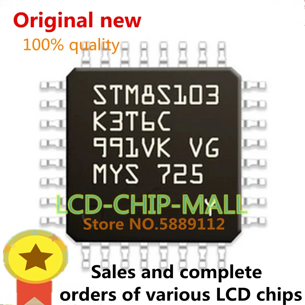 5 шт./лот STM8S103K3T6C STM8S103 QFP32 | Обустройство дома