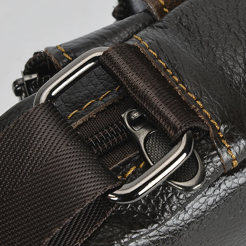 Мужская повседневная сумка через плечо из сумасшедшей кожи Y3100 |