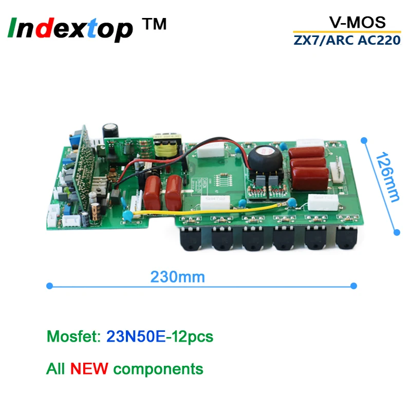 MMA сварочный аппарат PCB ARC ZX7 200 250 общего использования монтажная плата аксессуары для инвертор mos dc Сварка AC220 v