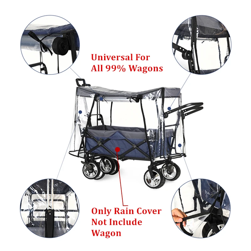 Универсальный уличный прозрачный Дождевой чехол ALWAYSME для грузовых