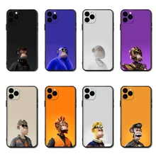 Popular Cute Ape Soft Case For Iphone 13 12 11 Pro Max Mini 7 8 6 6s Plus Xr X Xs Max Se Phone Cover Ffashion Brand Fundas Capa