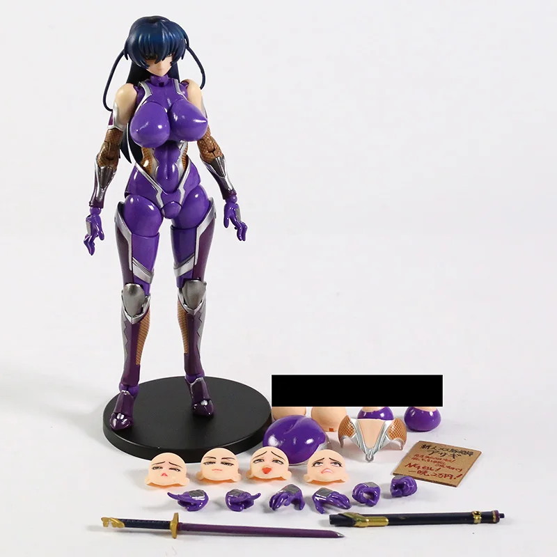 

Native SECOND AXE ACTION Taimanin Asagi Igawa 6.3inches Action Figure