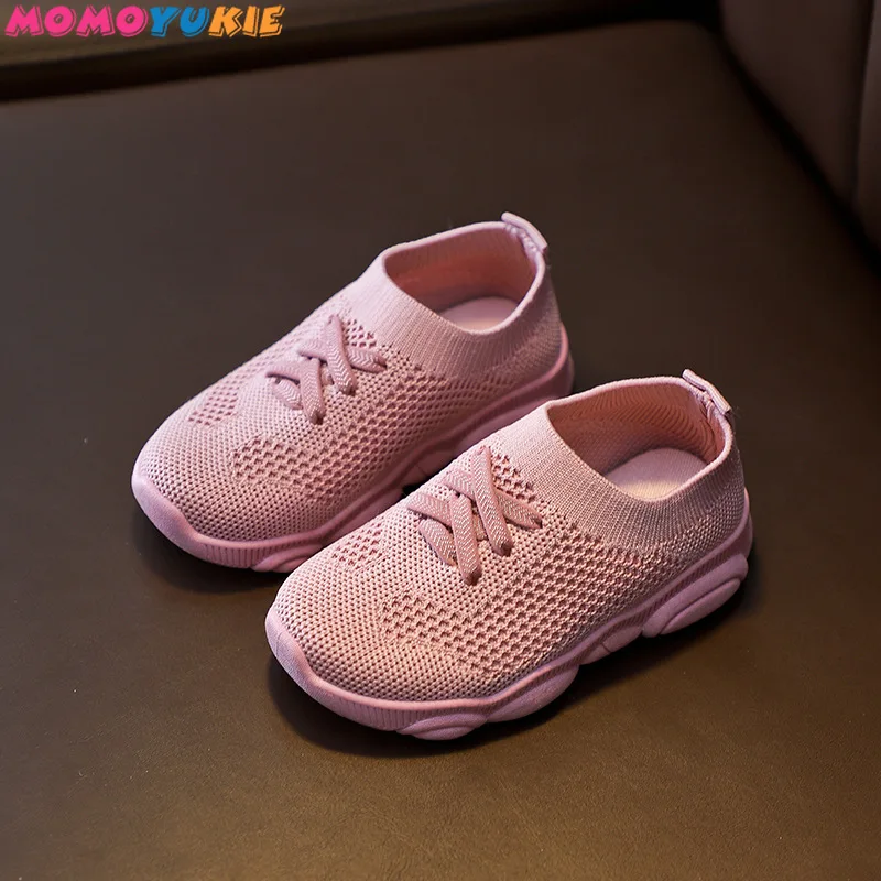 Кроссовки Детские с резиновой подошвой Нескользящие повседневные на плоской