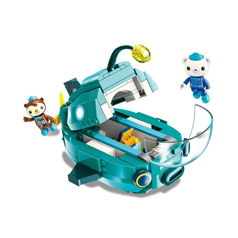 Конструктор Octonauts Serise игрушки для детей подарки мультики анимационная модель