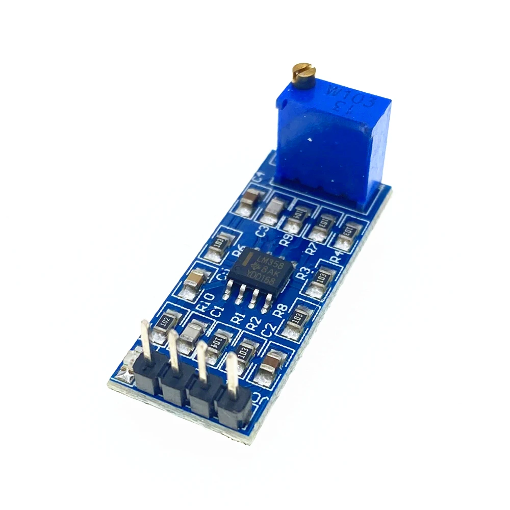 5 шт. хорошее качество LM358 100 увеличение времени модуль усилителя операционного |