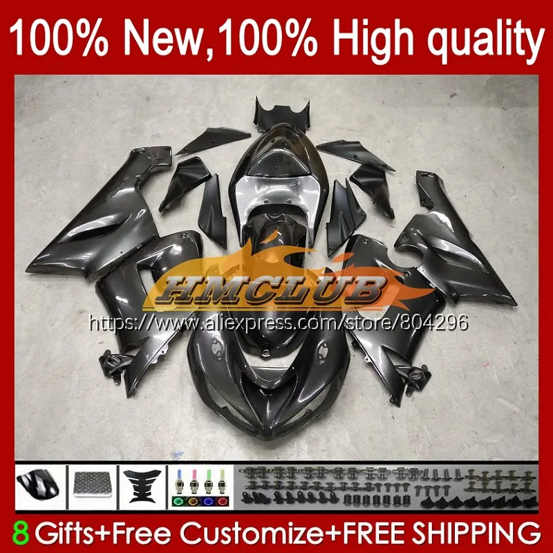 

Корпус для KAWASAKI NINJA 600CC ZX 636 6 R ZX серебристо-серый 6R ZX-636 75No.101 ZX-6R ZX600 ZX636 ZX6R 05 06 2005 2006 обтекатели