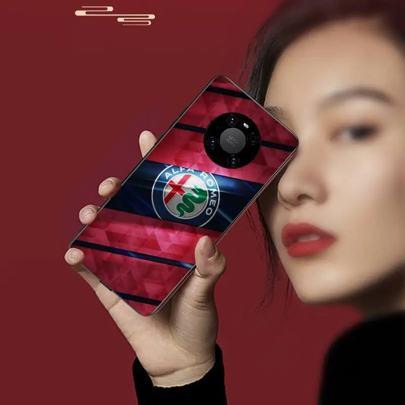 

0 Alfa Romeo Giulietta Italy Car Phone Case For Huawei P20 30 40 Pro Mate 20x 30 40 Pro Nova6 7 Honor 9X 10