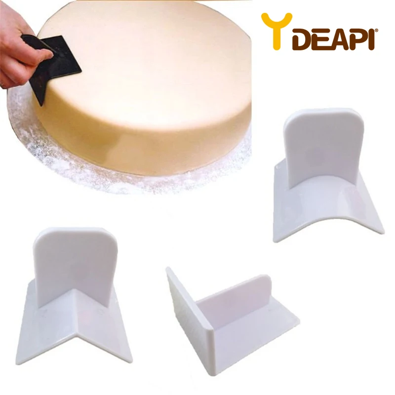 

YDEAPI Cake Smoother Polisher Smooth Tools DIY Fondant Cake Tools Mould Surface Polishing Pastry Molds Cupcake Decorator